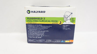 Halyard 62113 The Protector Fog-Free Surgical Mask - Box of 50 (x)